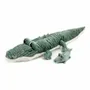 Gifts - Croketou crocodile plush mom and her baby - Les Ptipotos - LES DEGLINGOS