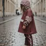 Accessoires enfants - Poncho de pluie et pantalons de pluie - POULE PARTY