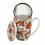 Decorative objects - mug with tea infuser Primavera - KARENA INTERNATIONAL
