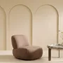 Armchairs - Caesar coral swivel armchair - SIGNATURE MOBILIER ET DÉCORATION