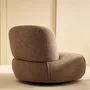 Armchairs - Caesar coral swivel armchair - SIGNATURE MOBILIER ET DÉCORATION