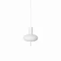 Hanging lights - TORNI A white ceiling pendant lamp - UPPER HALF