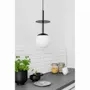 Hanging lights - PLAAT A pink ceiling pendant lamp - UPPER HALF