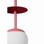 Hanging lights - PLAAT A pink ceiling pendant lamp - UPPER HALF
