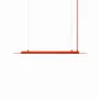 Hanging lights - SENKEI A red-orange ceiling pendant lamp - UPPER HALF