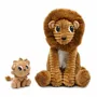 Gifts - The Ptipotos Lion Daddy-Baby Plush - LES DEGLINGOS