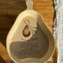 Kitchen utensils - Pear Shaped Pie Dish and Pear Pie Recipe - OFFICE OBJETS