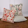 Fabric cushions - Emerald Decorative Cushion Cover – Coordinated Textile Collection - ROSEBERRY HOME