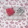 Placemats - Red Forest Glen Check Placemats – French Style - ROSEBERRY HOME