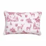 Fabric cushions - Toile de Jouy Red Forest Decorative Cushion Cover – French Style - ROSEBERRY HOME