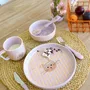 Children's mealtime - LÄSSIG porcelain dish set Tiny Team - LASSIG GMBH