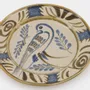 Everyday plates - Hand-Painted Lusitano Bird Stoneware Dessert Plate - HOUSE OF CAPRICORN