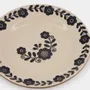 Assiettes au quotidien - Hand-Painted Viana Black Stoneware Dessert Plate - HOUSE OF CAPRICORN