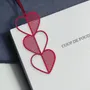 Stationery - Bookmark COEUR - TOUT SIMPLEMENT,