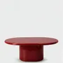 Coffee tables - Amendoeira Red Lacquered Wood Coffee Table - HOUSE OF CAPRICORN