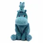 Gifts - Plush Hippopotamus mom-baby Les Ptipotos - LES DEGLINGOS