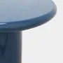 Other tables - Amendoeira Petrol Blue Lacquered Wood Side Table - HOUSE OF CAPRICORN