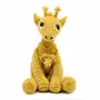 Cadeaux - Peluche Girafe maman-bébé Loncou Les Ptipotos - LES DEGLINGOS
