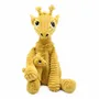 Cadeaux - Peluche Girafe maman-bébé Loncou Les Ptipotos - LES DEGLINGOS