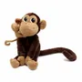 Peluches - Peluche Singe maman-bébé Zazou Les Ptipotos - LES DEGLINGOS