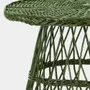 Autres tables  - Handmade Furnas Green Wicker Side Table - HOUSE OF CAPRICORN