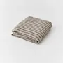 Throw blankets - Striped waffle throw blanket - MAGICLINEN