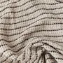 Throw blankets - Striped waffle throw blanket - MAGICLINEN