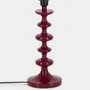 Desk lamps - Freixo Bordeaux Wood Lamp Base - HOUSE OF CAPRICORN