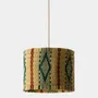 Plafonniers - Handmade Coruche Natural and Multicolour Reed Ceiling Lamp - HOUSE OF CAPRICORN