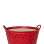 Decorative objects - Leather braided basket - SOL & LUNA