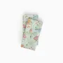 Serviettes - ENSEMBLE DE 2 SERVIETTES EN LIN IMPRIMÉES AU BLOC - MINT VANA - CRAFT BOAT