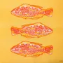 Napkins - LUMINOUS RED FISH - FRANÇOISE PAVIOT