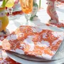 Napkins - ORANGE PARAKEET - FRANÇOISE PAVIOT