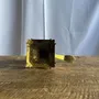 Decorative objects - Large engraved gold hand candle holder D11 H12.5 - OFFICE OBJETS
