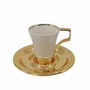 Accessoires thé et café - Black Pearl Coffee Cup Set For 2 (4 Pcs) - ANATOLI