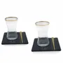 Tea and coffee accessories - Superb Tea Glass Set For 2 (6 Pcs) - ANATOLI