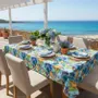 Linge de table textile - Sardegna Blu tablecloth: fish  028 - PASELLA 1972 JOYFUL TABLECLOTH