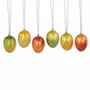 Decorative objects - Egg trims with overlapping colours - KINTA