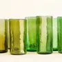 Glass - Straight glass - 100% recycled blown glass - ATELIER LÉTHÉ