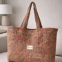 Bags and totes - Quilted Tote bags - I WAS A SARI