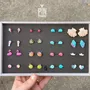 Jewelry - Stud Earrings Display Set - 16 Designs, Retail-Ready Assortment - PINTONIK
