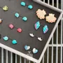 Jewelry - Stud Earrings Display Set - 16 Designs, Retail-Ready Assortment - PINTONIK