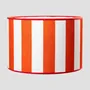 Blinds - Lampshade - Righe Rosse - 25 cm - FURIA LIVING