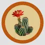 Table mat - Bottle coaster - Cactus Sottobottiglia Rotondo - #04 - FURIA LIVING