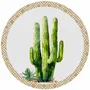 Sets de table - Sets de table - piante grasse sottopiatto rotondo - #05 - FURIA LIVING