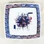 Gifts - Limited Edition: Customizable Square Porcelain Plates Set - Unique Ethnic Pattern « Artist KHA 1 » - KEMI HOME ART