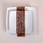 Gifts - Limited Edition: Customizable Porcelain Plate Set - Unique Bogolan Patterns for an Exquisite Table - KEMI HOME ART