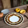 Gifts - Dida Elegance: Set of 6 Customizable French Porcelain Plates - Unique Ethnic Patterns & Made-to-Order Designs - KEMI HOME ART