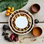 Gifts - Dida Elegance: Set of 6 Customizable French Porcelain Plates - Unique Ethnic Patterns & Made-to-Order Designs - KEMI HOME ART