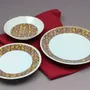 Gifts - Customizable Culinary Art Set: 6 Fine Porcelain Plates with Unique Bogolan Patterns - Made-to-Order Creations - KEMI HOME ART